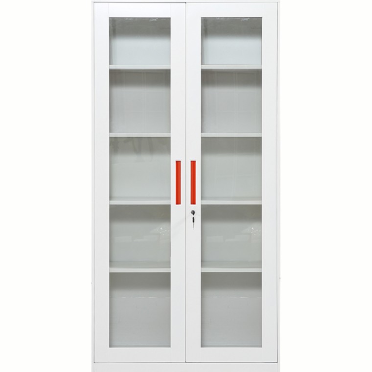 ARMOIRE VITREE 02 PORTES - 04 ETAGERES MARQUE MEDLEUR