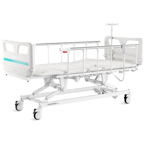 [V6V] LIT DE REA ELECTRIQUE 03 POSITIONS HAUTEUR VARIABLE  AVEC POTENCE MARQUE MEDLEUR