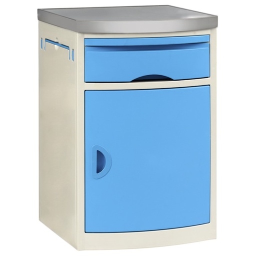 [SKS002-5] MEDLEUR TABLE DE CHEVET EN ABS SURFACE SUPERIEUR EN ACIER INOXYDABLE