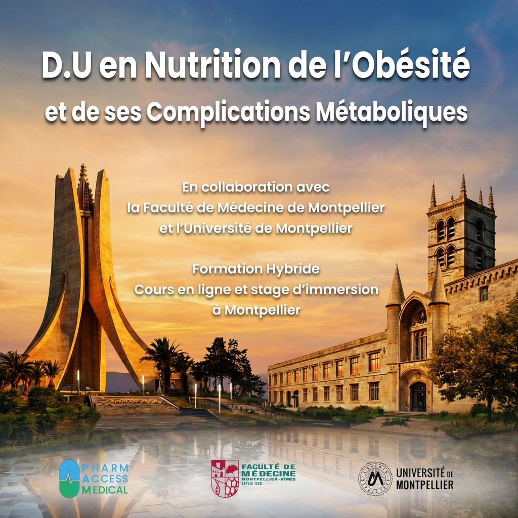 Diplôme Universitaire Nutrition de l’Obésité et ses Complications Métaboliques