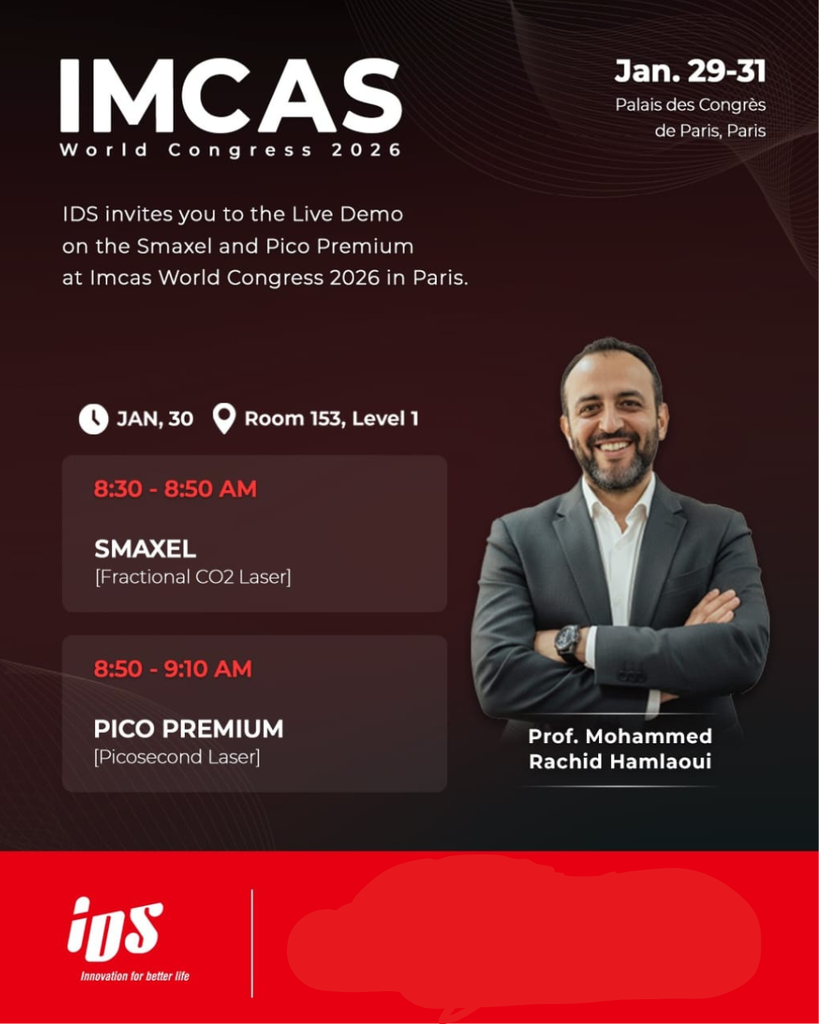 ATELIER IDS/ IMCAS 2026 Pr Hamlaoui Rachid 