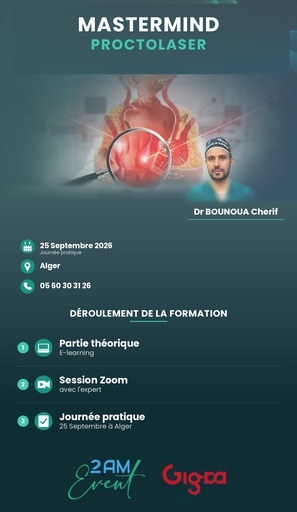 Formation Proctolaser  Dr Bounoua Cherif